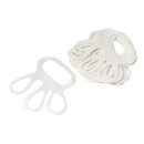 2 x Fingerlinge Fingerfix Handschuhspanner weiß...