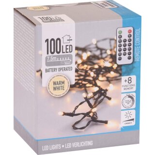 LEDBELEUCHTUNG FERNBEDIENUNG 100LED