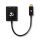 Adapter | USB-C-Stecker - 3,5mm Klinken Buchse + USB-C Kupplung Digital-Analog-Wandler