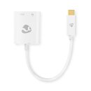 Adapter USB-C-Stecker - 3,5mm Klinken Buchse USB-C Kupplung Digital-Analog-Wandler