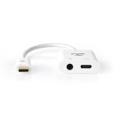 Adapter USB-C-Stecker - 3,5mm Klinken Buchse USB-C Kupplung Digital-Analog-Wandler