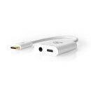 Adapter USB-C-Stecker - 3,5mm Klinken Buchse USB-C Kupplung Digital-Analog-Wandler