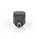 CCTV-Sicherheitssteckverbinder | 5x | 2-adrig an DC-Buchse | 5,5 x 2,1 mm
