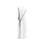 Koaxialkabel | 4G-/LTE-fähig | 25,0 m | Geschenkbox | Weiß