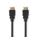Premium-Hochgeschwindigkeits-HDMI™-Kabel mit Ethernet | HDMI™-Anschluss – HDMI™-Anschluss | 5,00 m | Schwarz