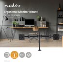 Doppel Monitor Halterung 2 Monitore Monitorhalterung |...