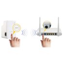 WLAN Repeater/ Extender Verstärker N300 2.4 GHz 10/100 Mbit Weiss