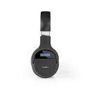 Kabellose Kopfhörer | DAB+/UKW/Bluetooth® | Over-Ear | Faltbar | Reise-Etui | Schwarz