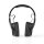 Kabellose Kopfhörer | DAB+/UKW/Bluetooth® | Over-Ear | Faltbar | Reise-Etui | Schwarz