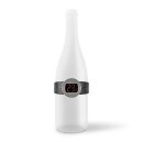 Design Wein Thermometer digital Aluminium Weinflasche...