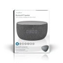Bluetooth®-Lautsprecher mit kabelloser Aufladefunktion | 30 W | Bis zu 6 Stunden Wiedergabedauer | Wecker | Grau
