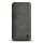 Soft Touch-Bookcase mit Portemonnaie für Samsung Galaxy A50 | Schwarz