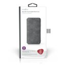 Soft Touch-Bookcase mit Portemonnaie für P30 Lite/Nova 4e | Schwarz