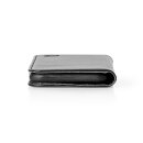 Bookcase mit Portemonnaie für Samsung Galaxy A50 | Schwarz