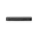 Bookcase mit Portemonnaie für Y7 2019/Y7 Prime 2019/Y7 Pro 2019 | Schwarz