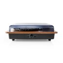 Plattenspieler | 9 W | Bluetooth® | Staubabdeckhaube | Braun