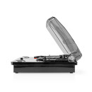 Plattenspieler | 18 W | Bluetooth® | USB-Konvertierung | Staubabdeckhaube | Schwarz