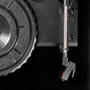 Plattenspieler | 18 W | Bluetooth® | USB-Konvertierung | Staubabdeckhaube | Schwarz