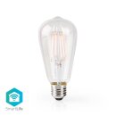 WLAN-Smart-LED-Filament-Glühlampe | E27 | ST64| 5 W | 500 lm