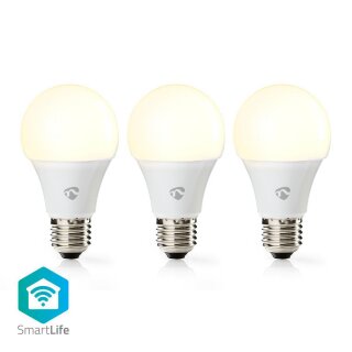 WLAN Smart LED-Leuchtmittel | Warmweiß | E27