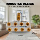 8-fach Premium Koax Antennenverteiler HD 3D 4K Verteiler Weiche Splitter DVBT DVBT2 DVBC